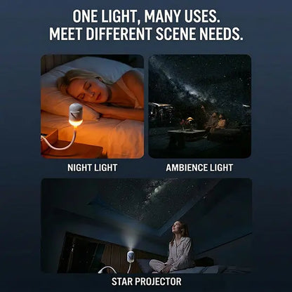 Galaxy Projector Light, Mini Projector LED Lights for Bedroom, Starry Night Projector with Night Light for Playroom Home Theater, Starlight Projector, Gift