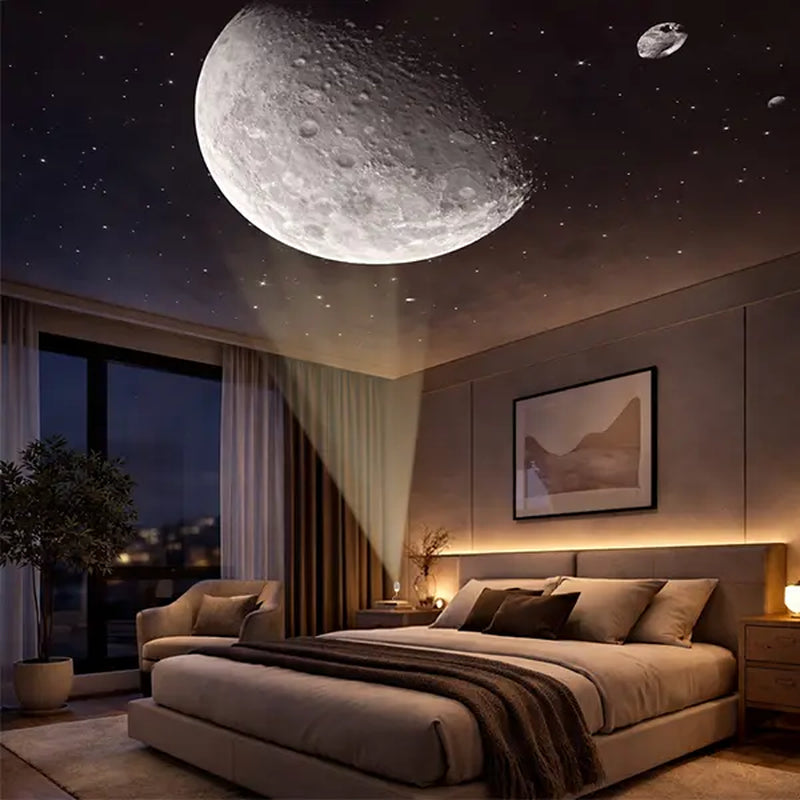 Galaxy Projector Light, Mini Projector LED Lights for Bedroom, Starry Night Projector with Night Light for Playroom Home Theater, Starlight Projector, Gift