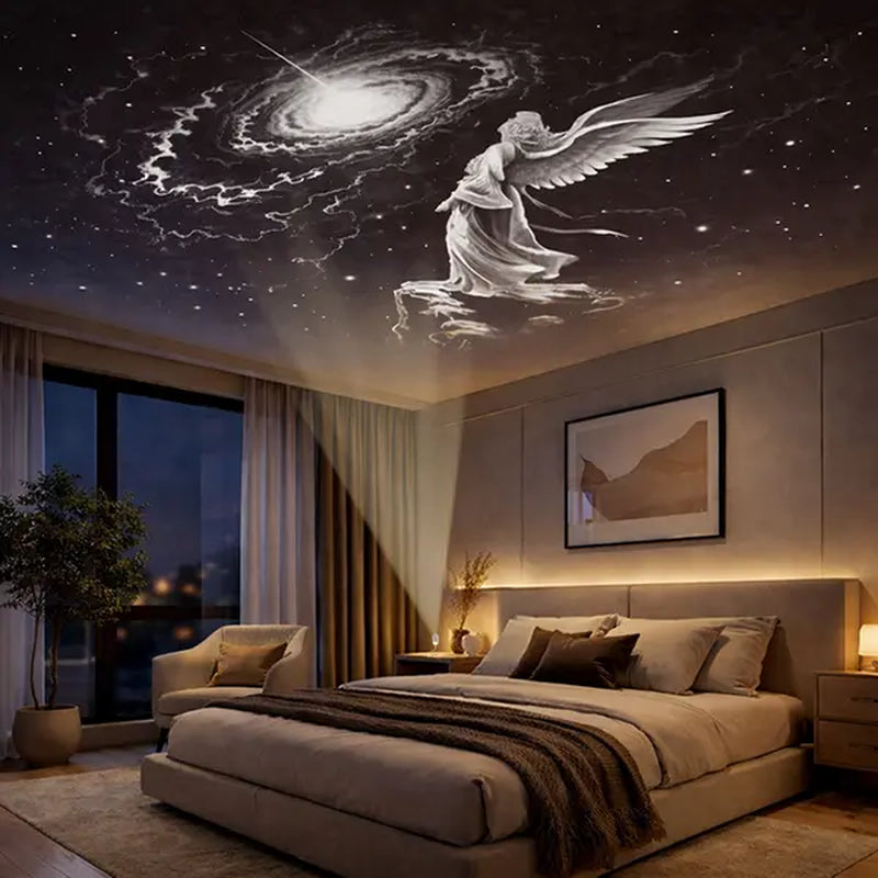 Galaxy Projector Light, Mini Projector LED Lights for Bedroom, Starry Night Projector with Night Light for Playroom Home Theater, Starlight Projector, Gift